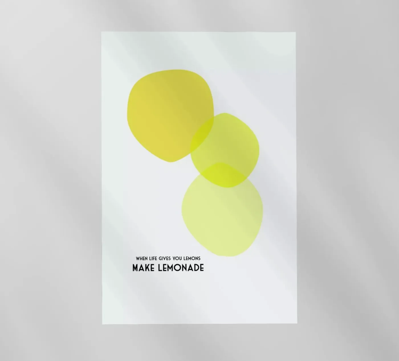 Lemons 2 backlit folie van Trabolt Design