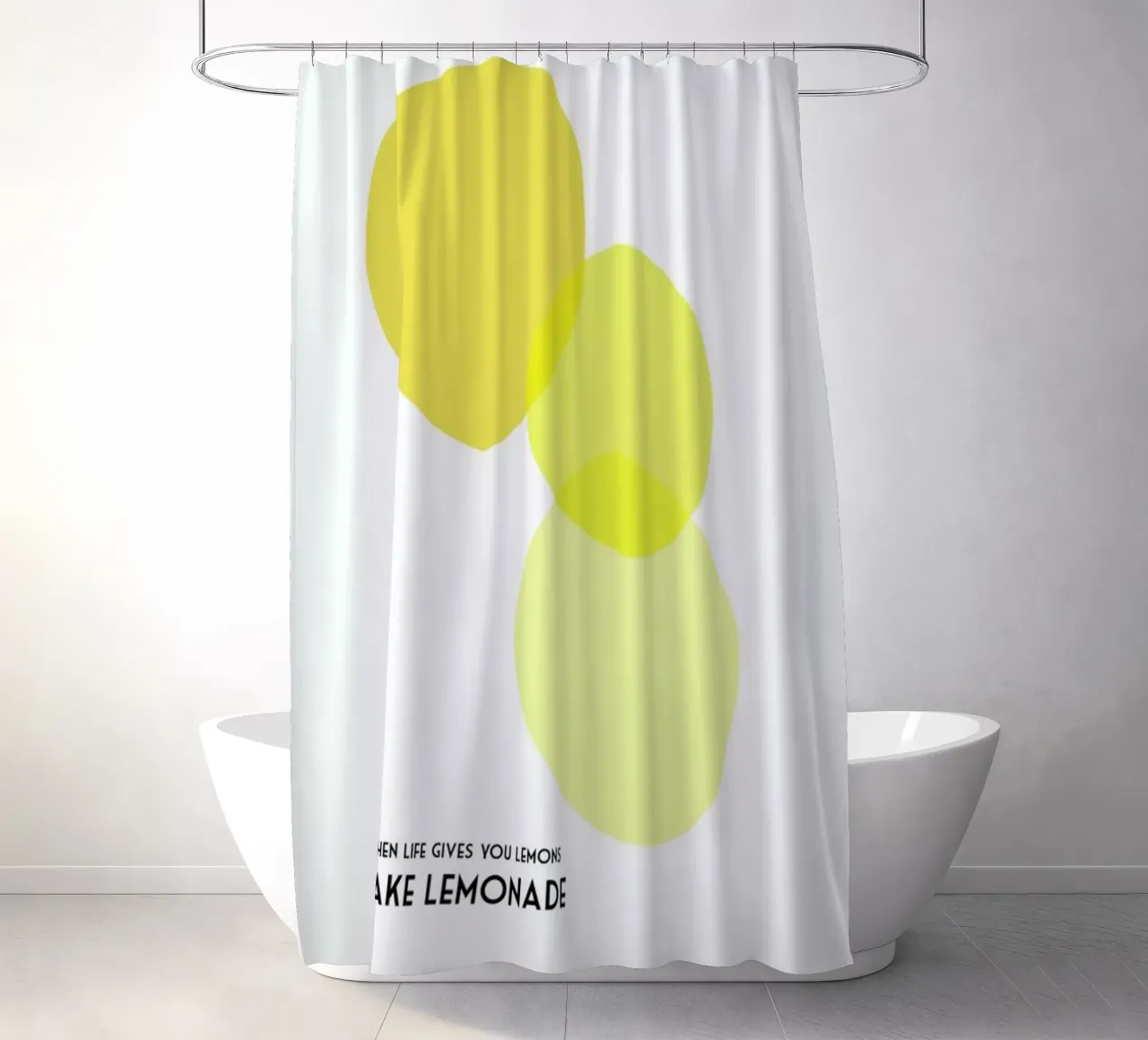 Lemons 2 tenda da doccia da Trabolt Design