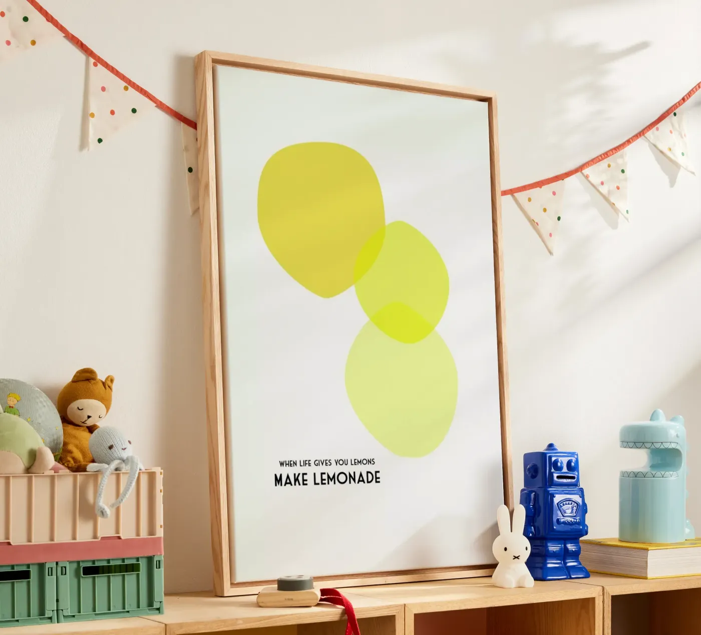 Lemons 2 canvas van Trabolt Design