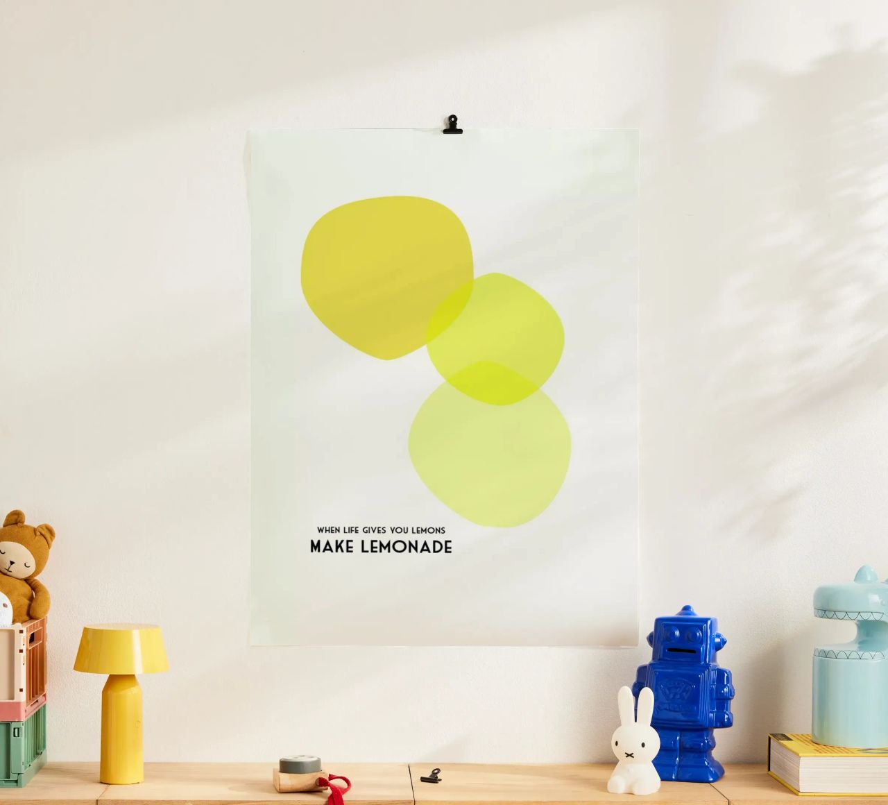 Lemons 2 Poster von Trabolt Design
