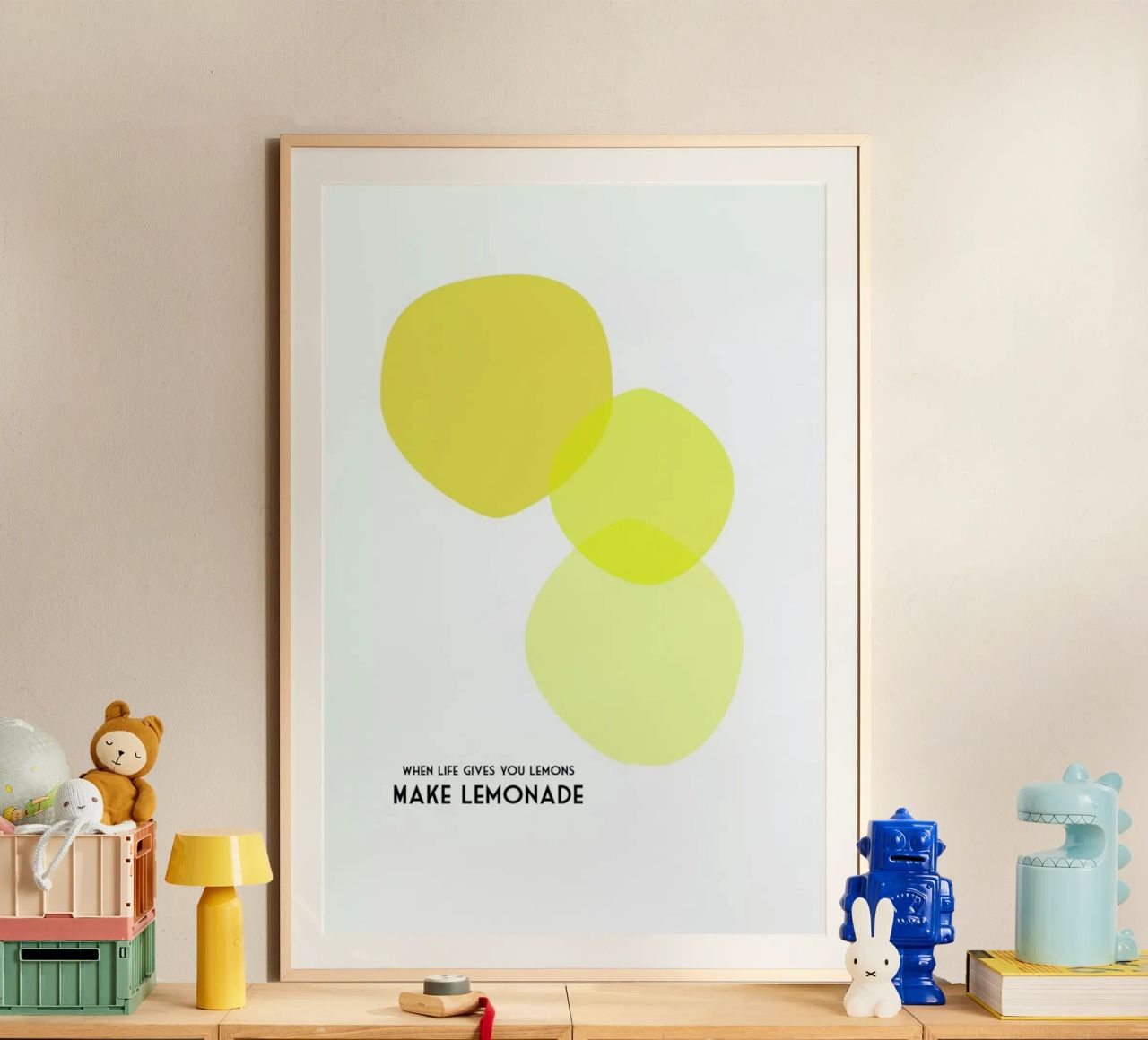 Lemons 2 Poster von Trabolt Design