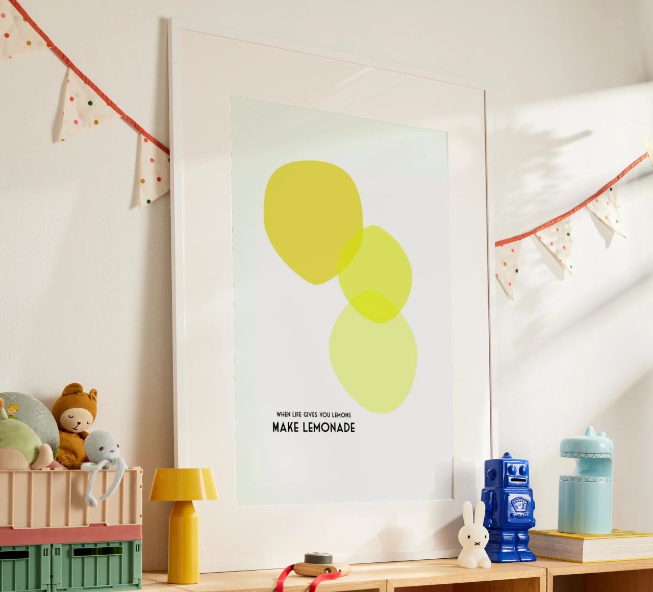 Lemons 2 Poster von Trabolt Design