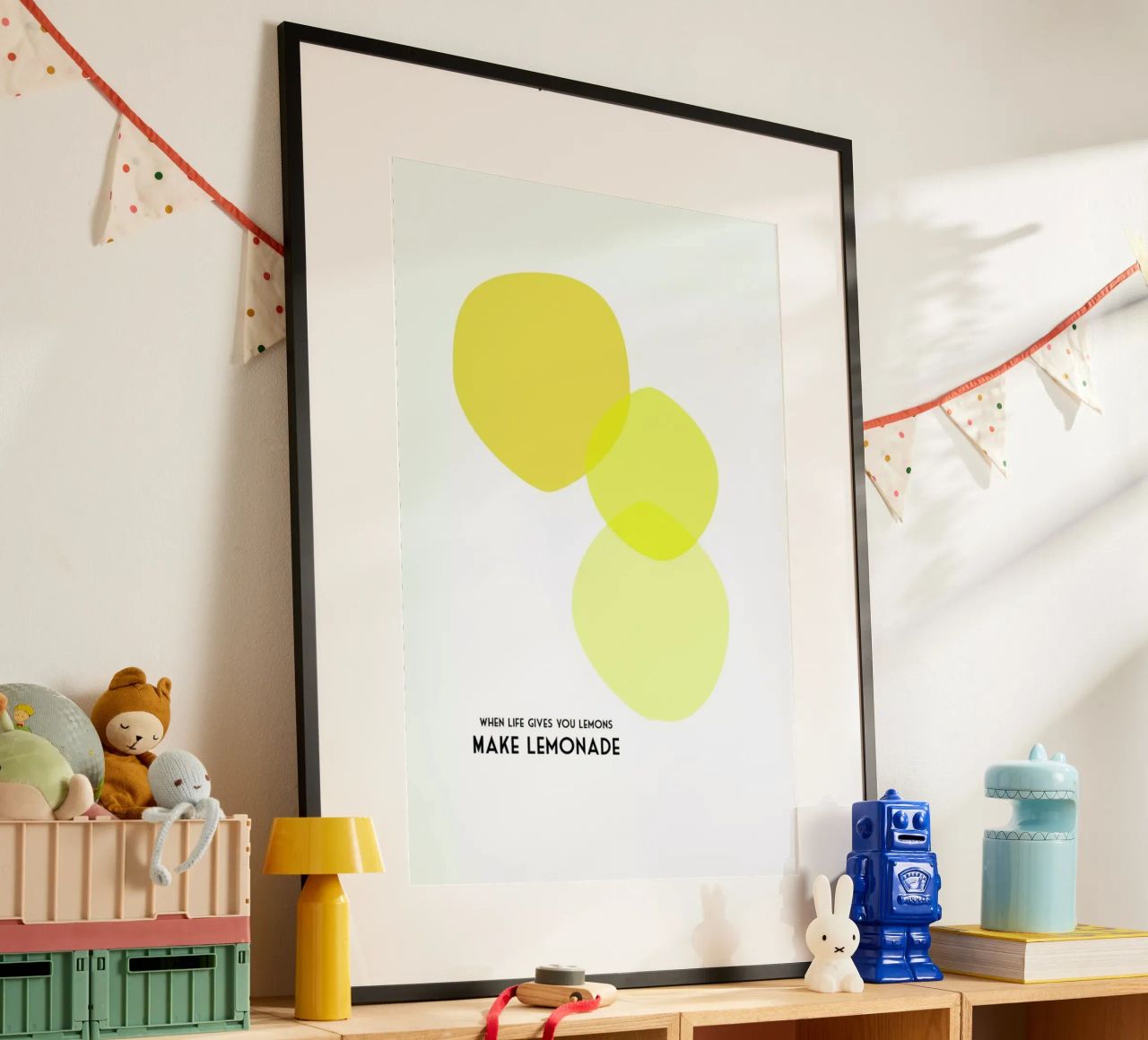 Lemons 2 Poster von Trabolt Design