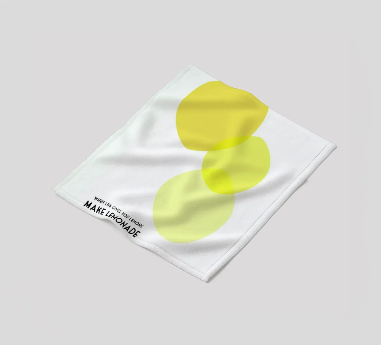 Lemons 2 fleecedeken van Trabolt Design