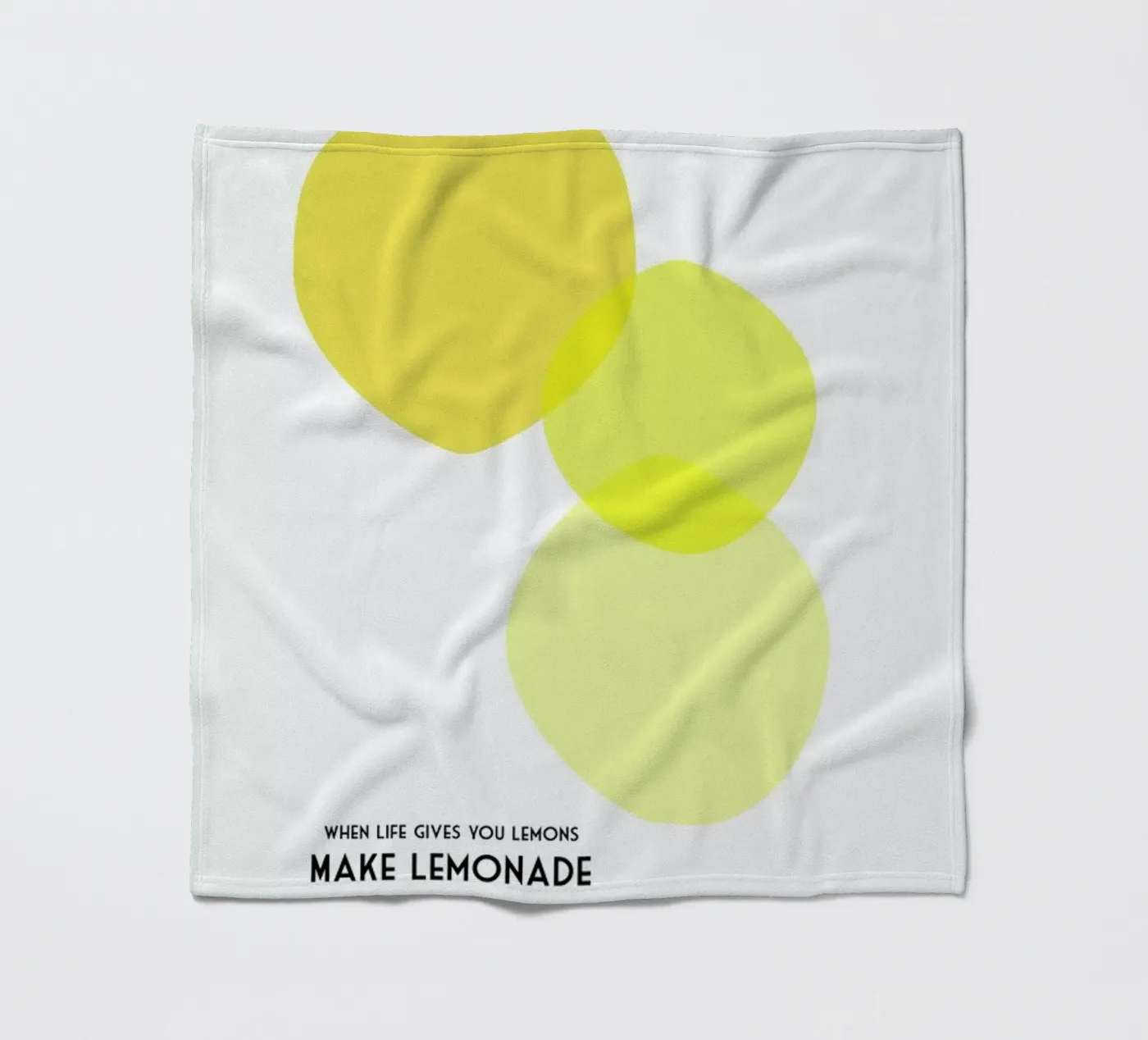 Lemons 2 fleecedeken van Trabolt Design