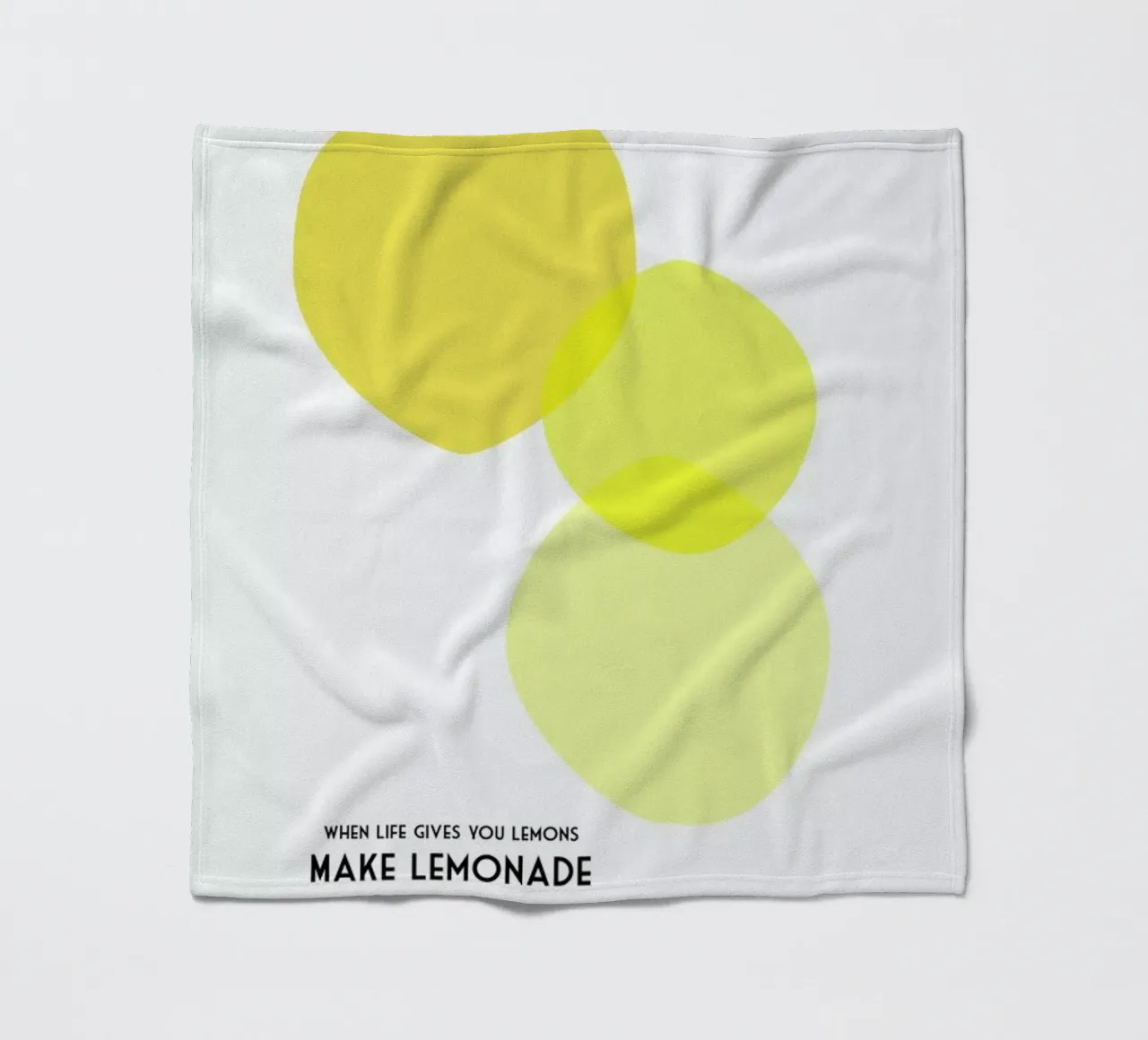 Lemons 2 fleecedeken van Trabolt Design
