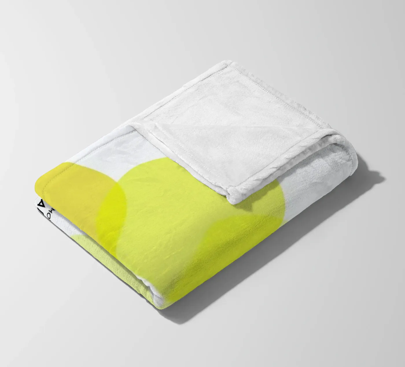 Lemons 2 fleece blanket by Trabolt Design