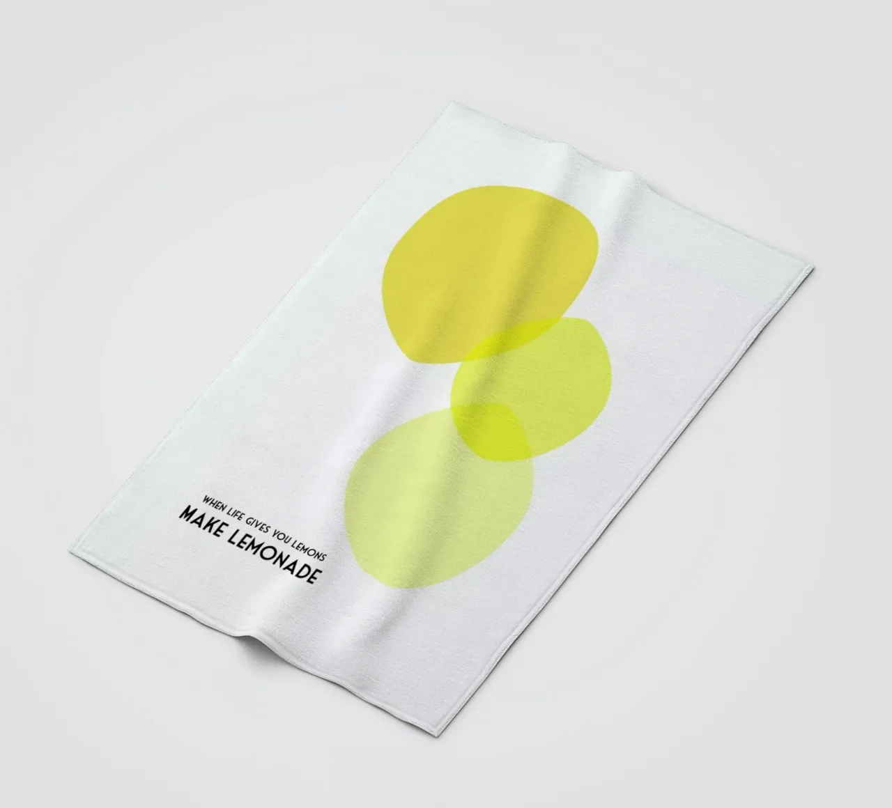 Lemons 2 fleecedeken van Trabolt Design