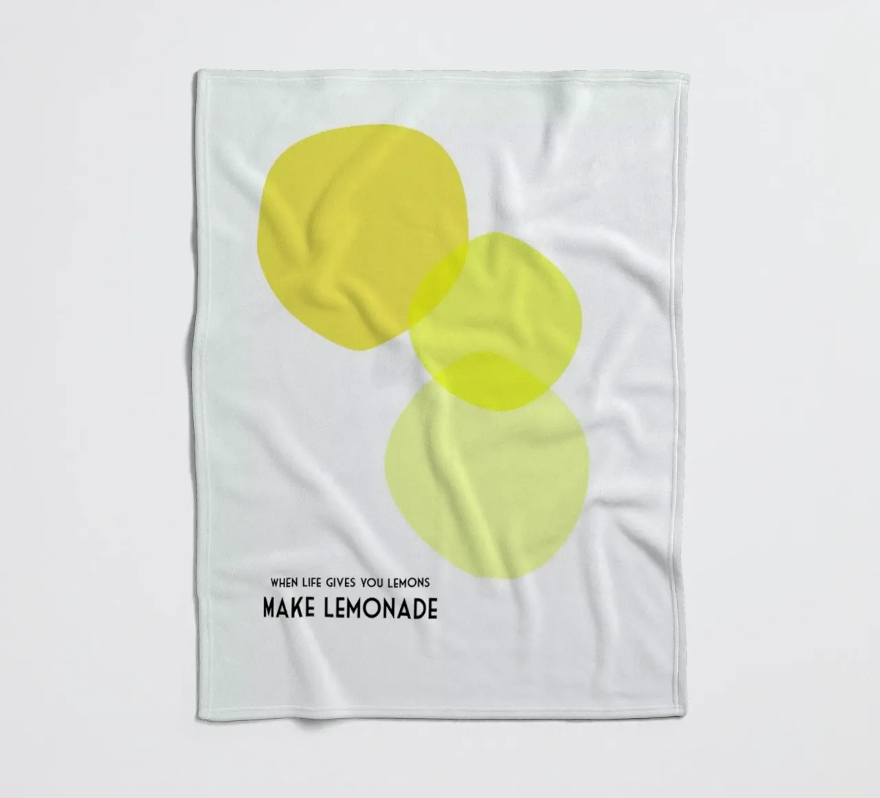 Lemons 2 fleecedeken van Trabolt Design
