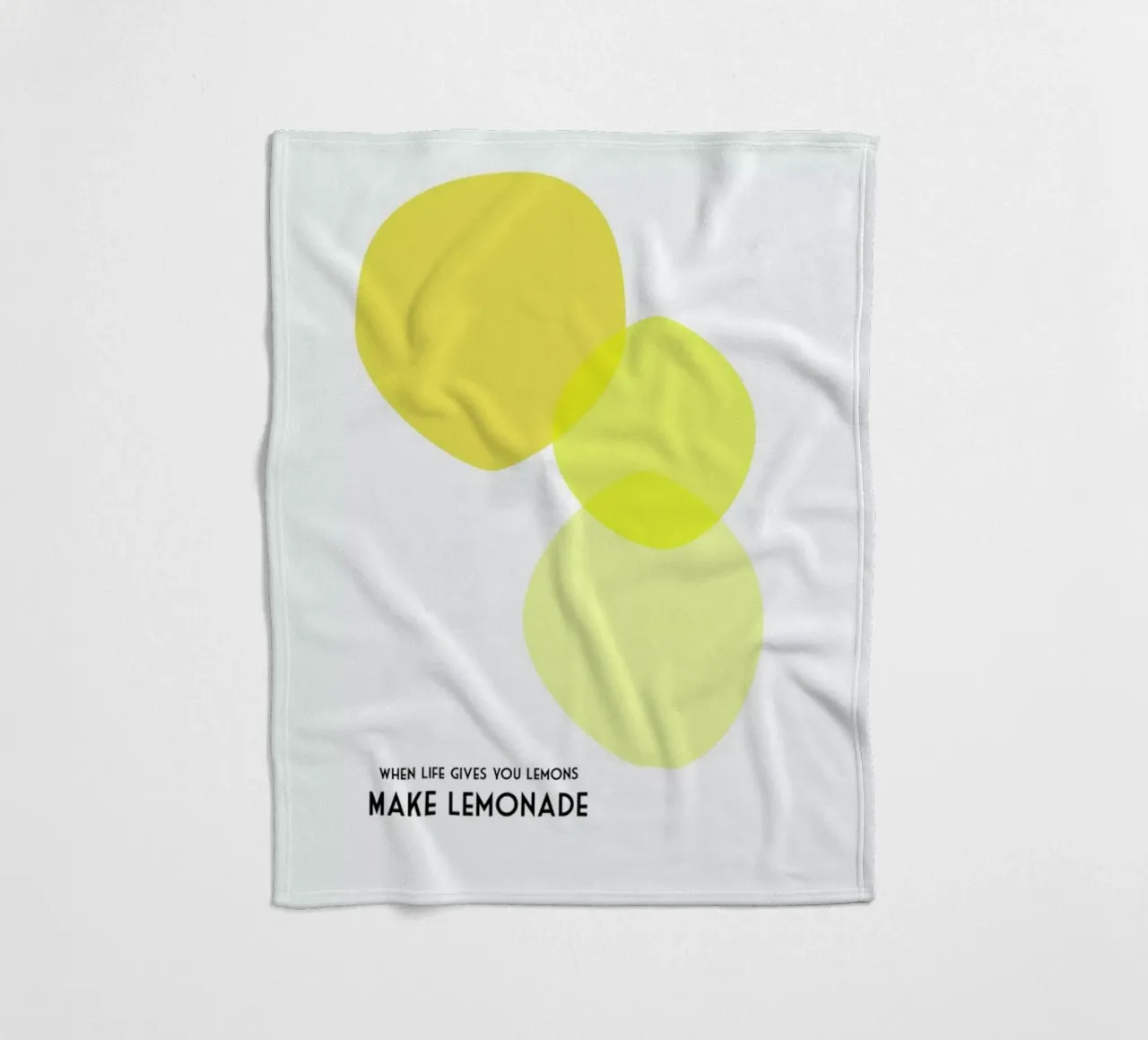 Lemons 2 fleecedeken van Trabolt Design