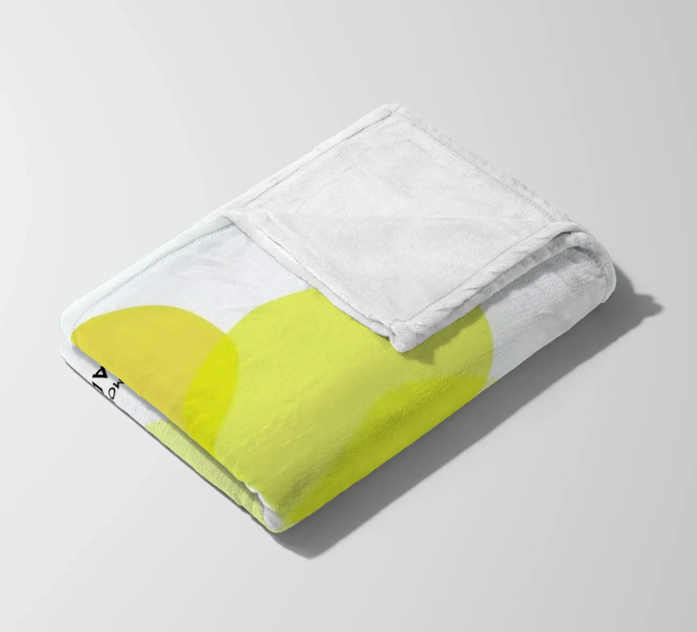 Lemons 2 fleece blanket by Trabolt Design
