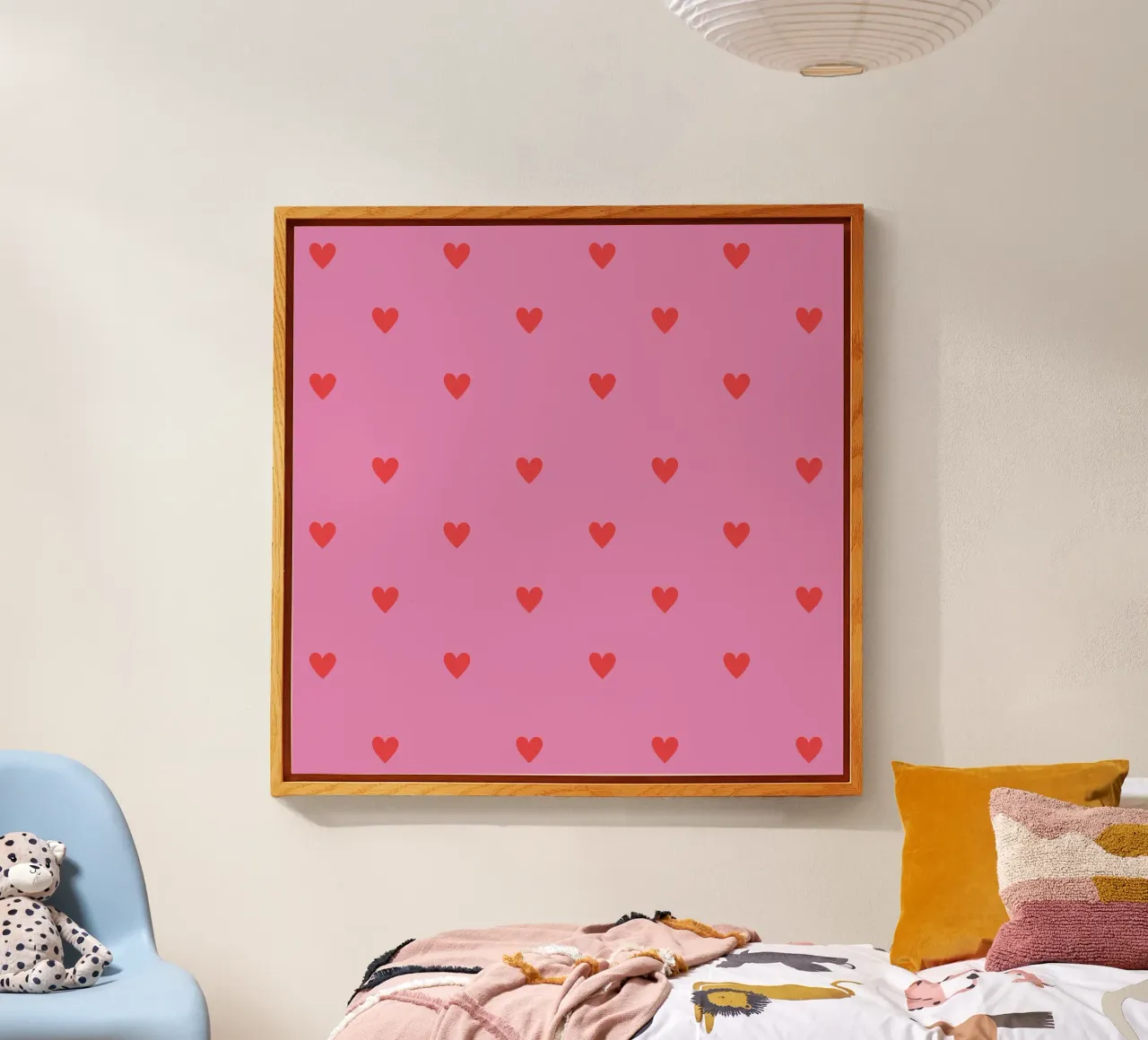 Pink Hearts plexiglass da Studio ROSAGRAU