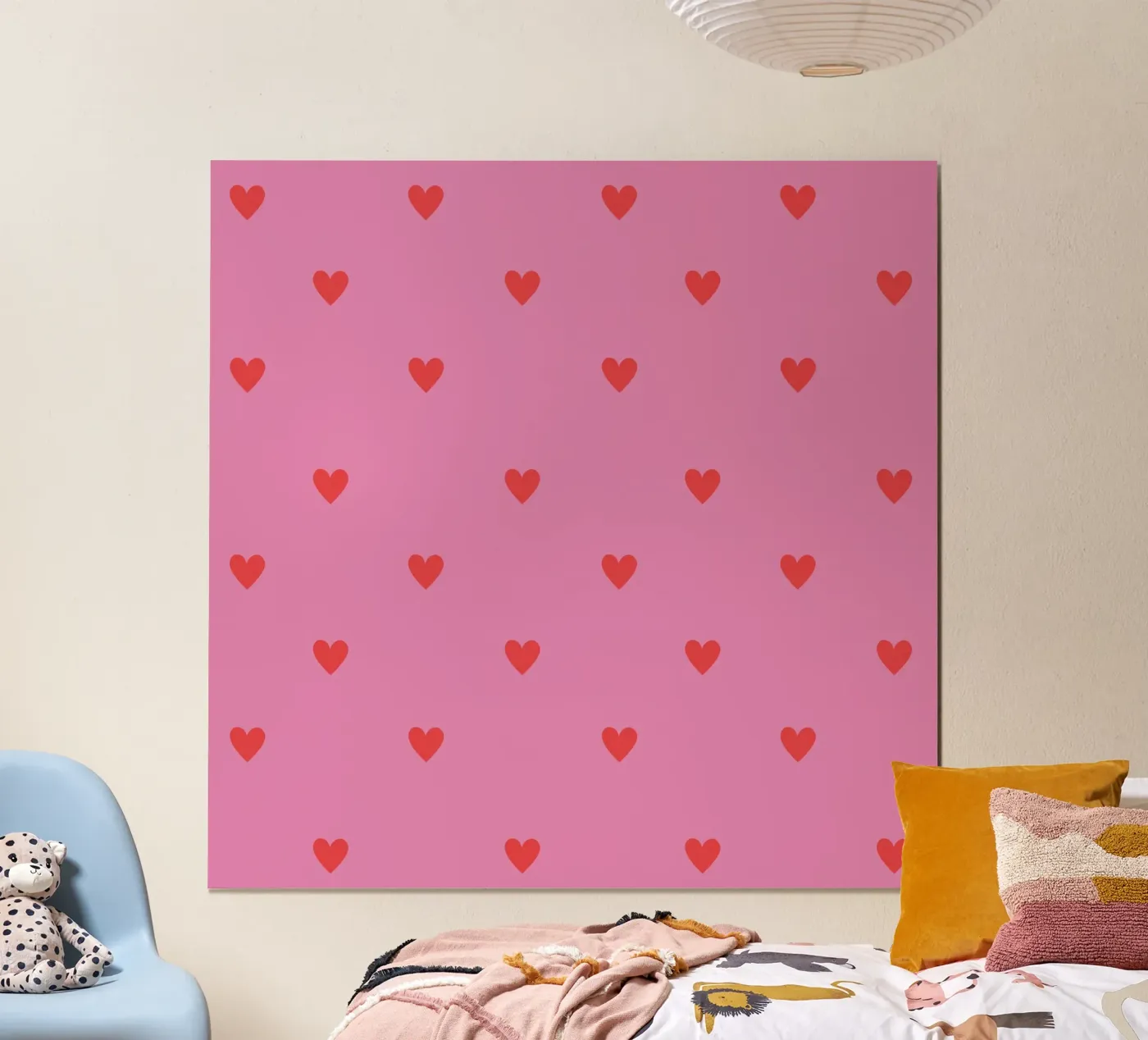 Pink Hearts poster da Studio ROSAGRAU