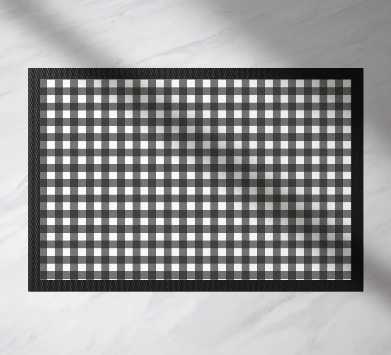 Gingham Check Schwarz zerbino da Studio ROSAGRAU