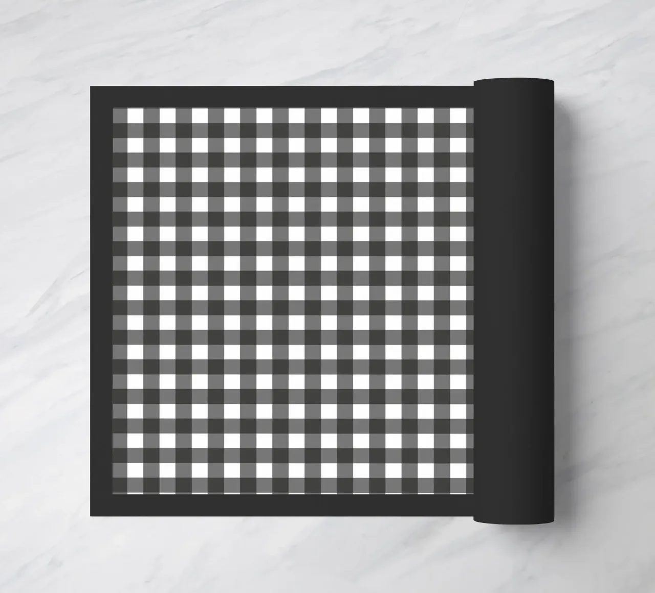 Gingham Check Schwarz zerbino da Studio ROSAGRAU