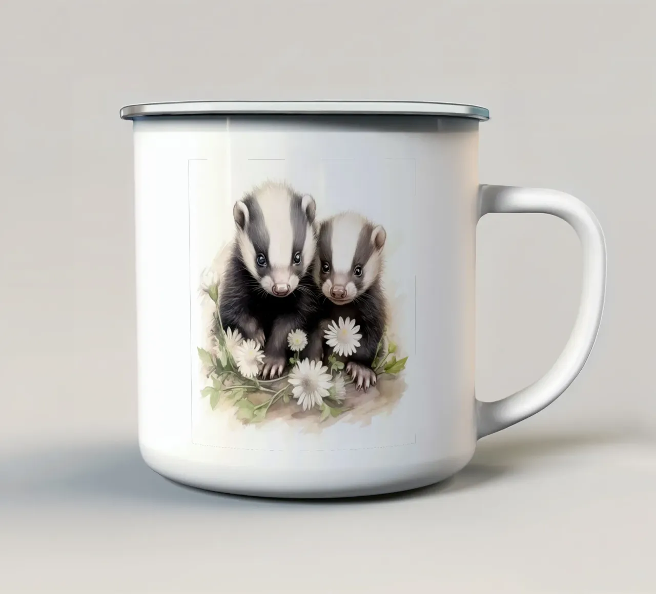 Piccole puzzole tazza in smalto da Happy Littles
