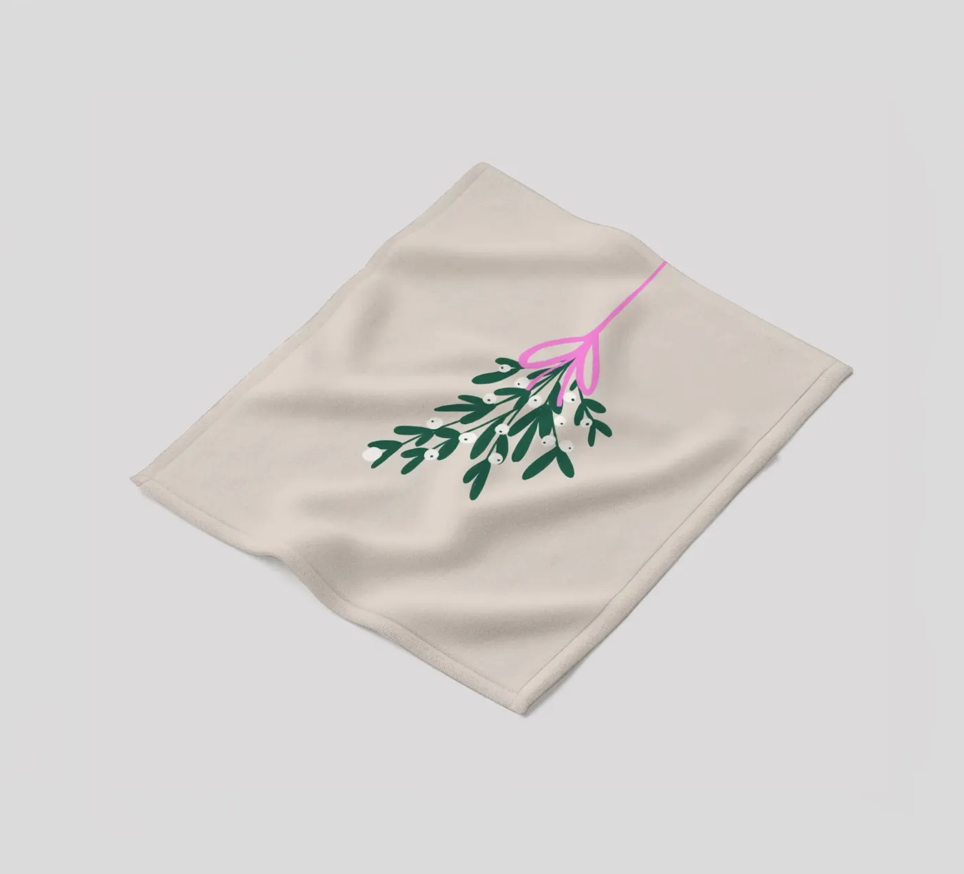 Misteltoe Fleecedecke von Studio ROSAGRAU