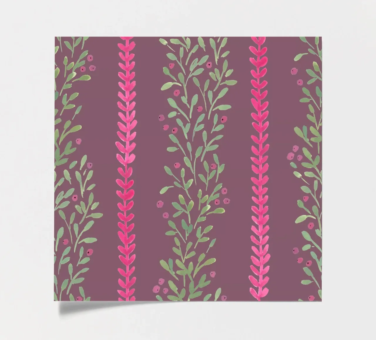 Pink berry lines sticker sheet by kosarandrea