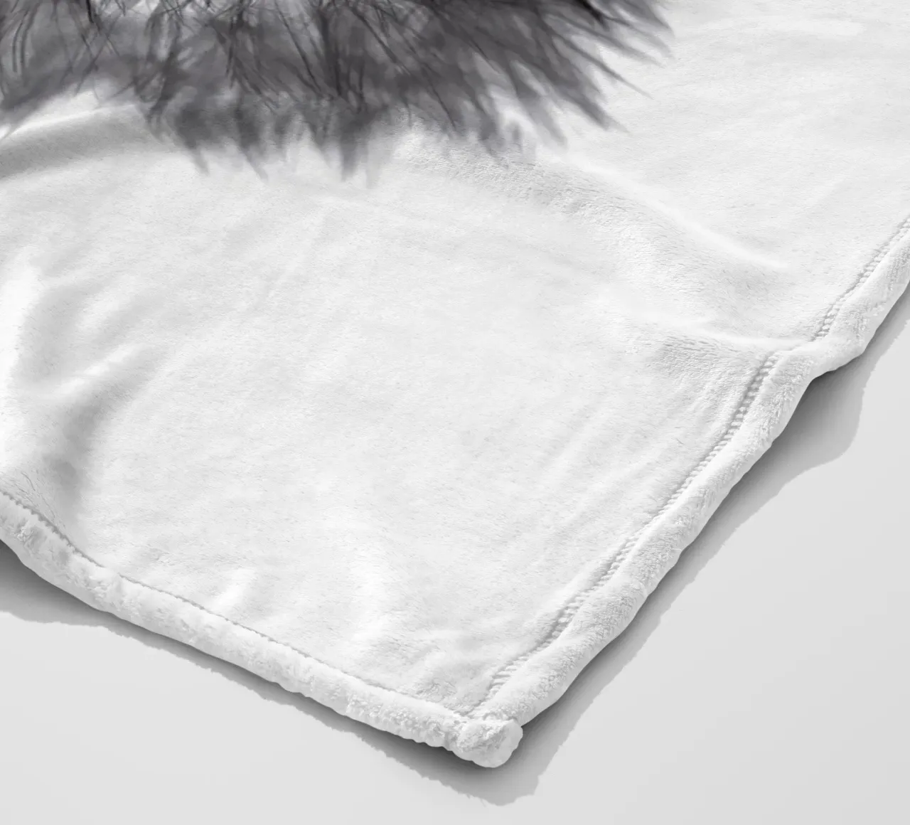 grey GRAFIC dandelion coperta in pile da Studio Nahili