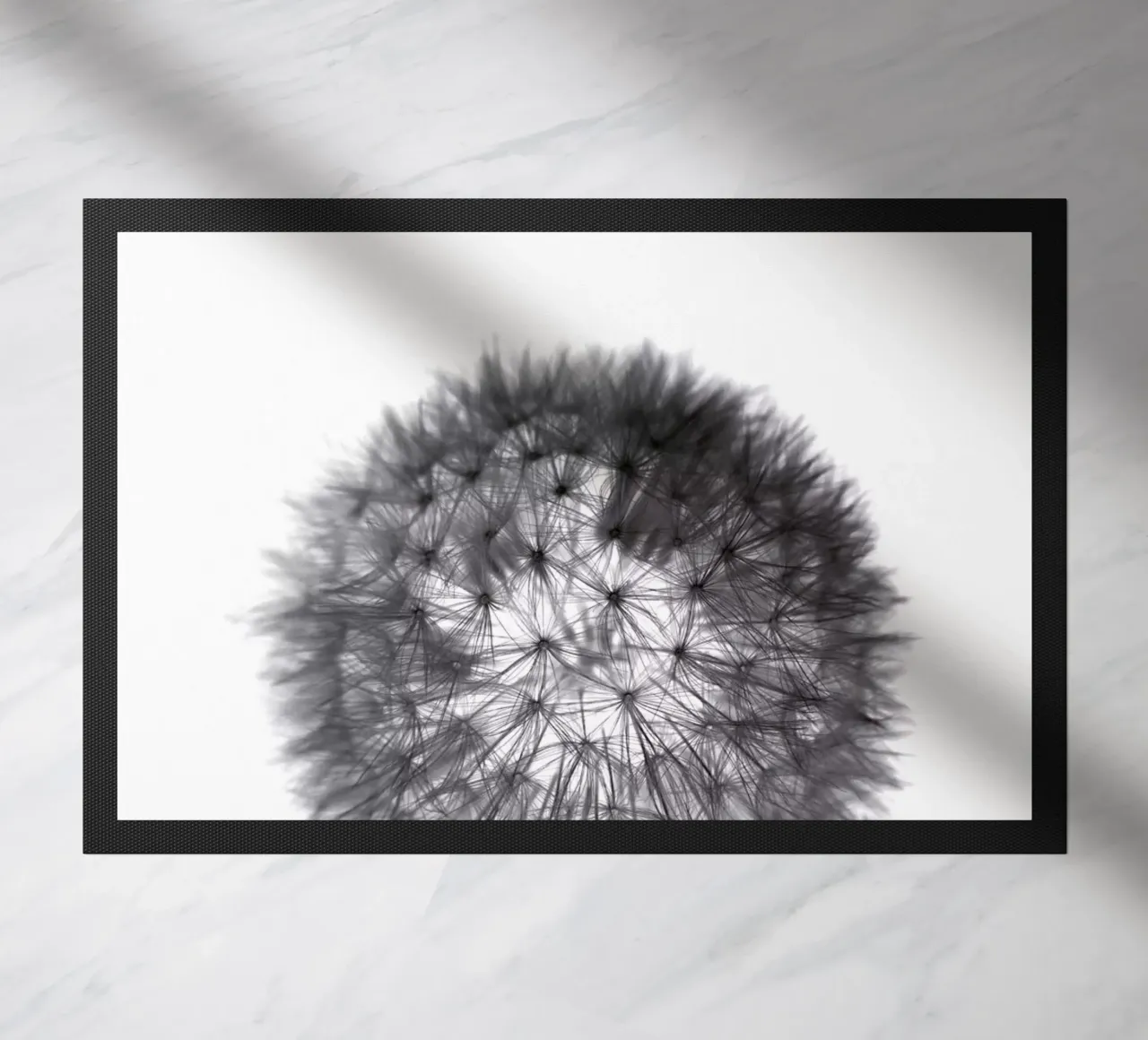 grey GRAFIC dandelion zerbino da Studio Nahili