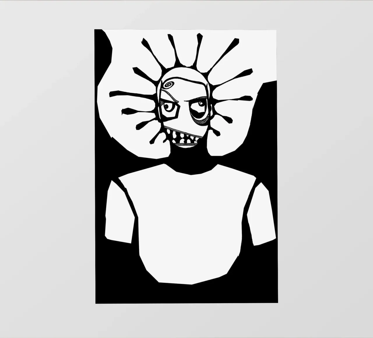 POLYHEAD pellicola backlit da Grey Aaren