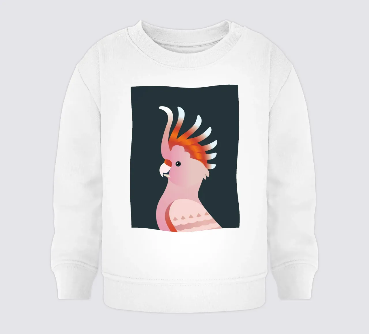 Uccello cacatua rosa felpa neonato da Schuhmann Design