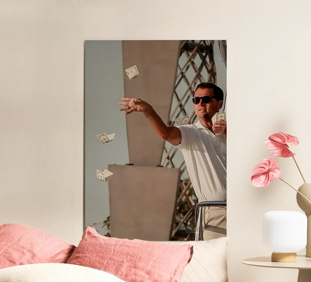 Leonardo Meme of money carta hahnemühle da Low poly art