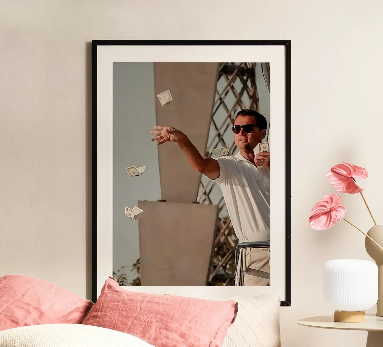 Leonardo Meme of money carta hahnemühle da Low poly art