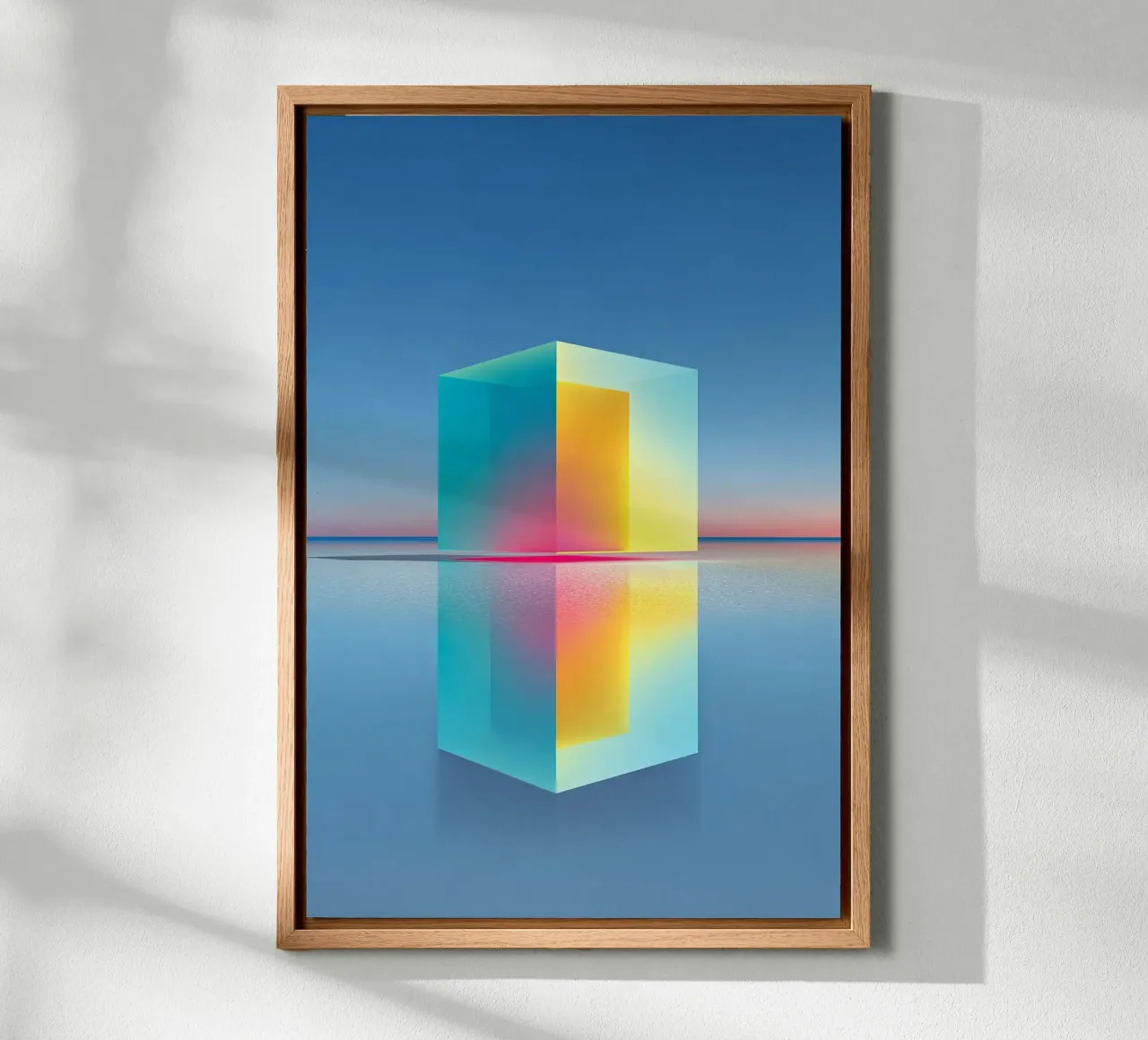 Prism of Tranquility alluminio dibond da Mosaic Dialogue