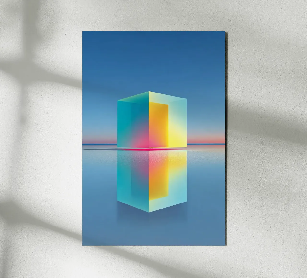 Prism of Tranquility alluminio dibond da Mosaic Dialogue