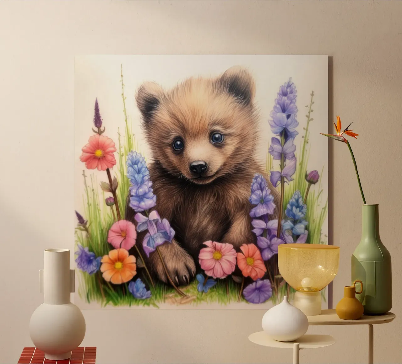 Baby Bear Cub plexiglass da Happy Littles