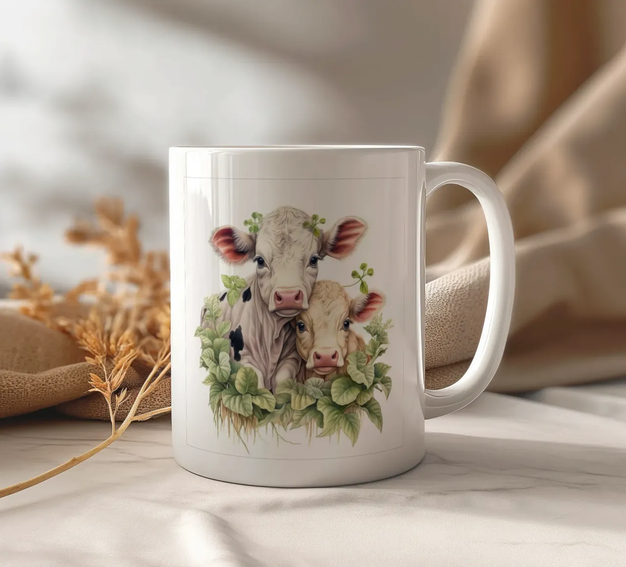 Mucche da latte tazza in ceramica da Happy Littles