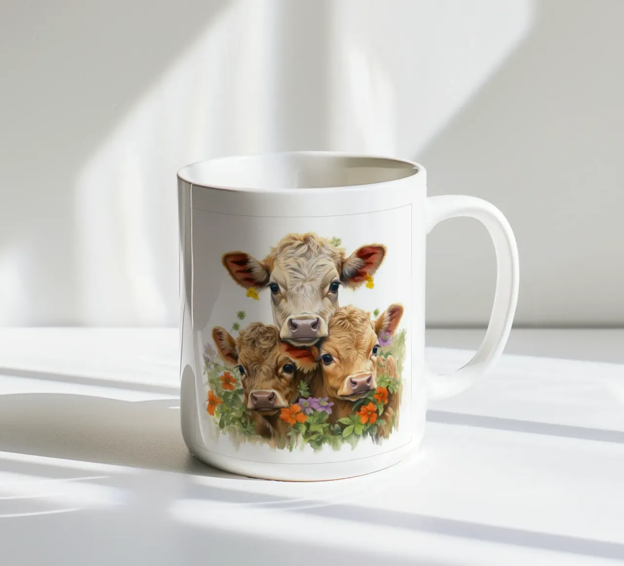 Mucche da latte tazza in ceramica da Happy Littles