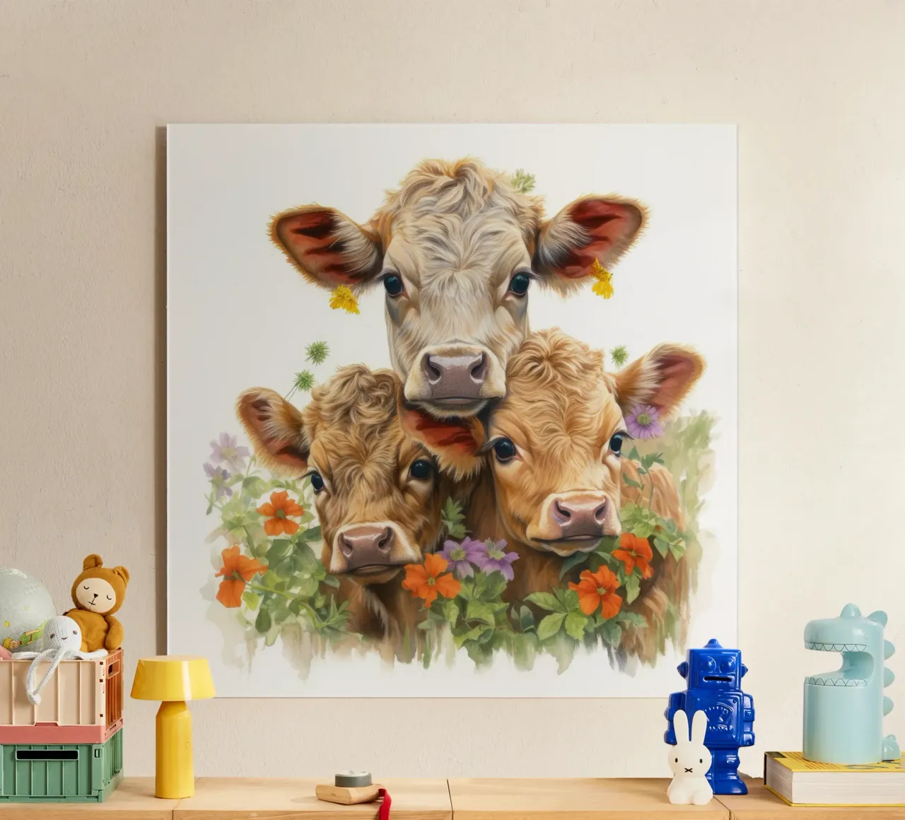 Mucche da latte plexiglass da Happy Littles