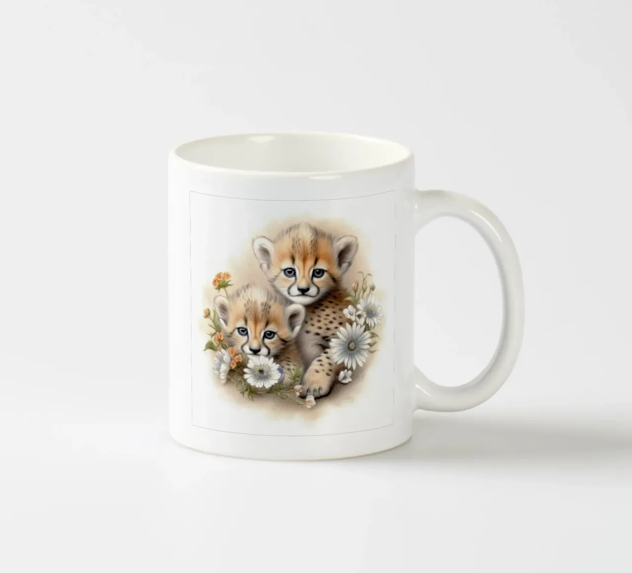 Piccoli ghepardi tazza in ceramica da Happy Littles