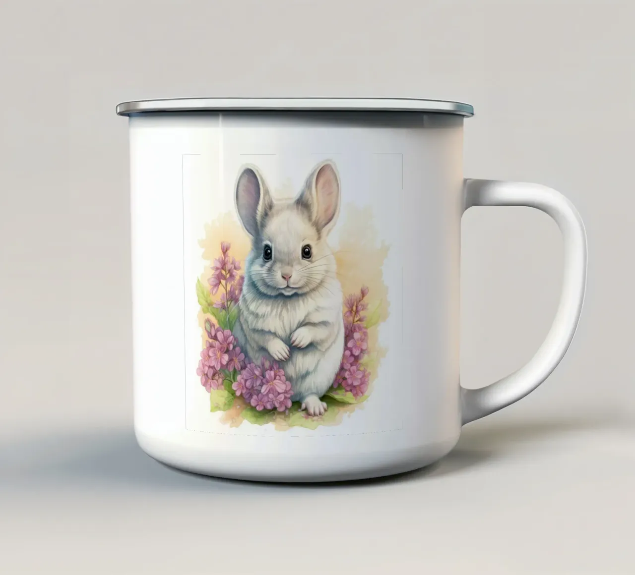 Bambino cincillà tazza in smalto da Happy Littles