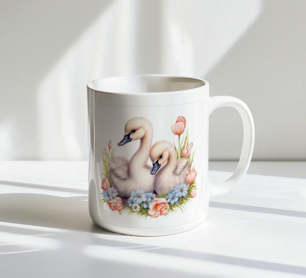 Piccoli cigni tazza in ceramica da Happy Littles