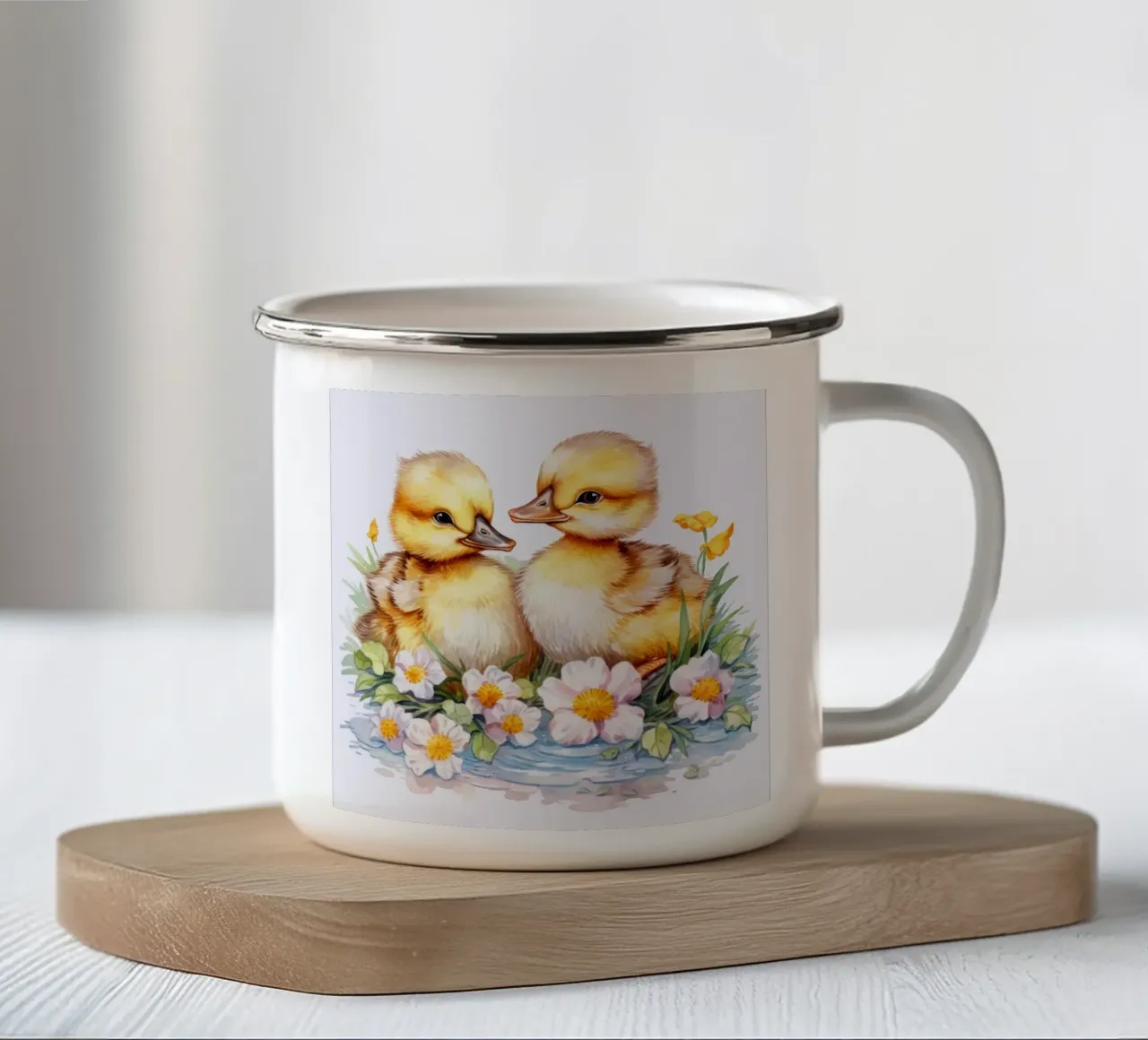 Anatroccoli tazza in smalto da Happy Littles