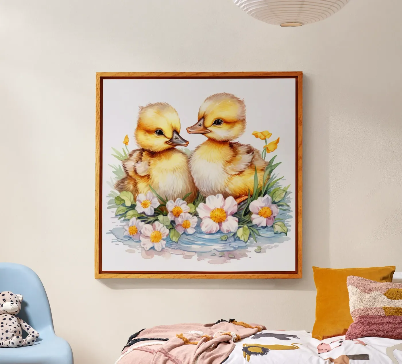 Baby Ducklings Acryl-Glas von Happy Littles