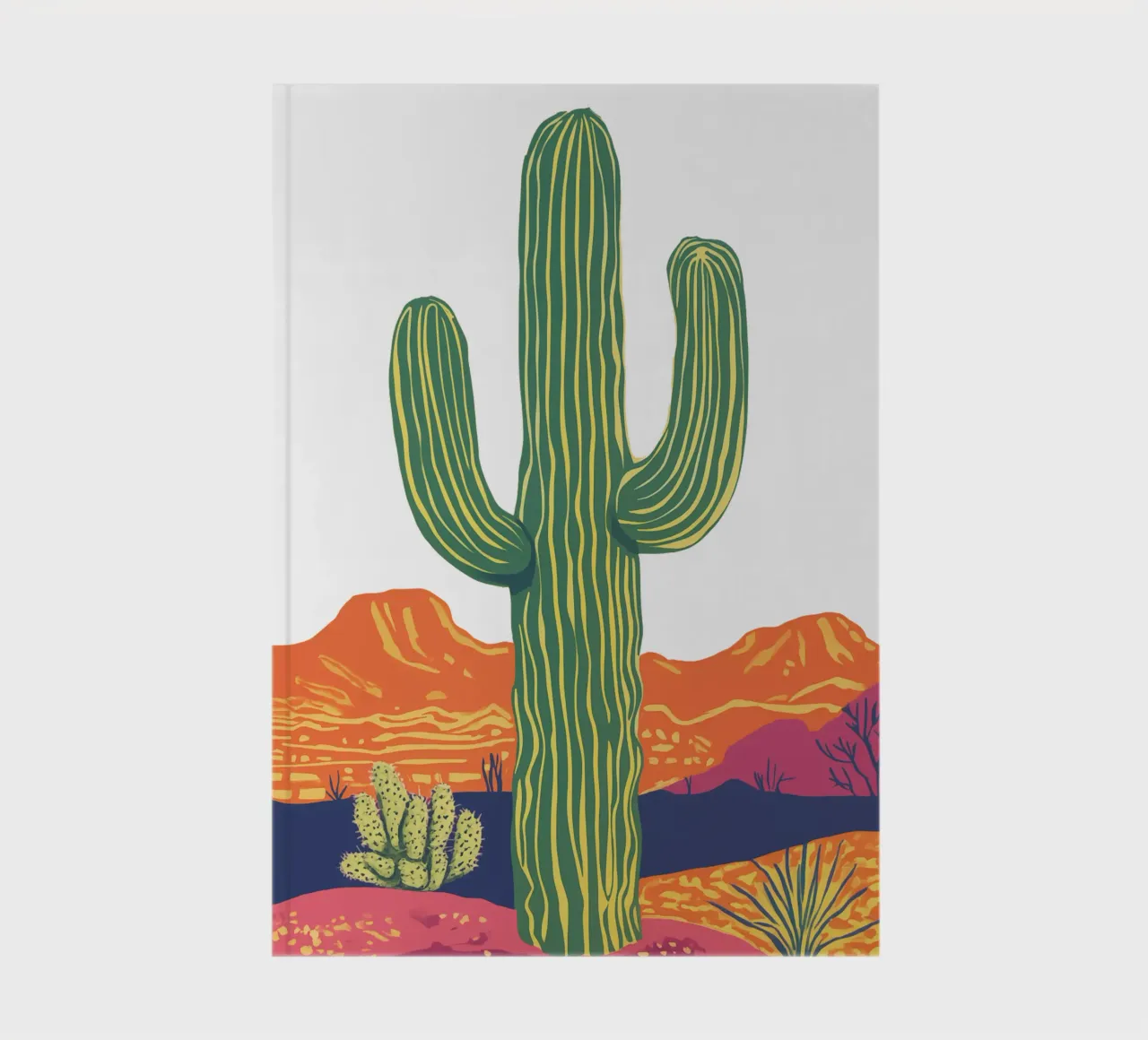 Decorative cactus notebook by Autofocus