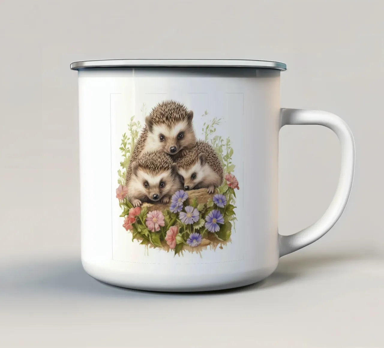 Piccoli ricci tazza in smalto da Happy Littles