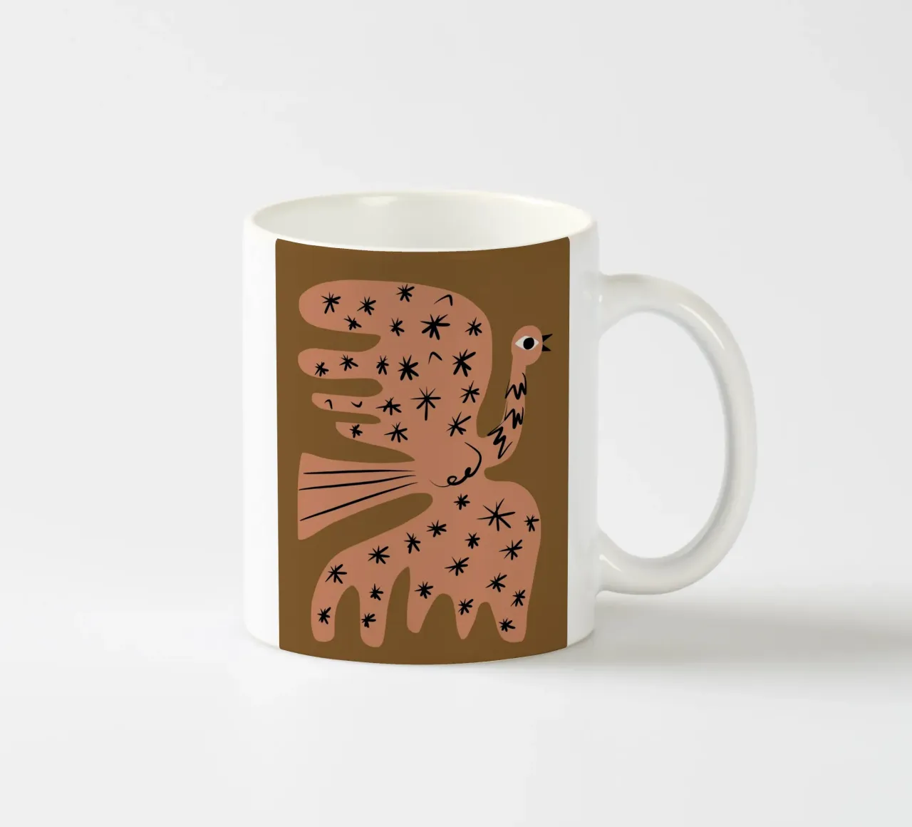 Uccello eclettico tazza in ceramica da Little Dean