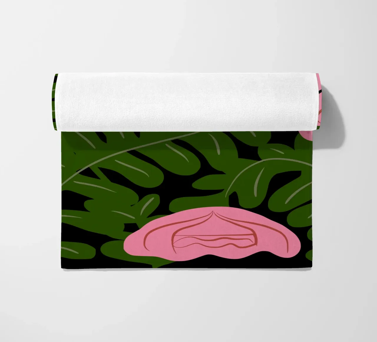 Letto a rose telo mare da Little Dean