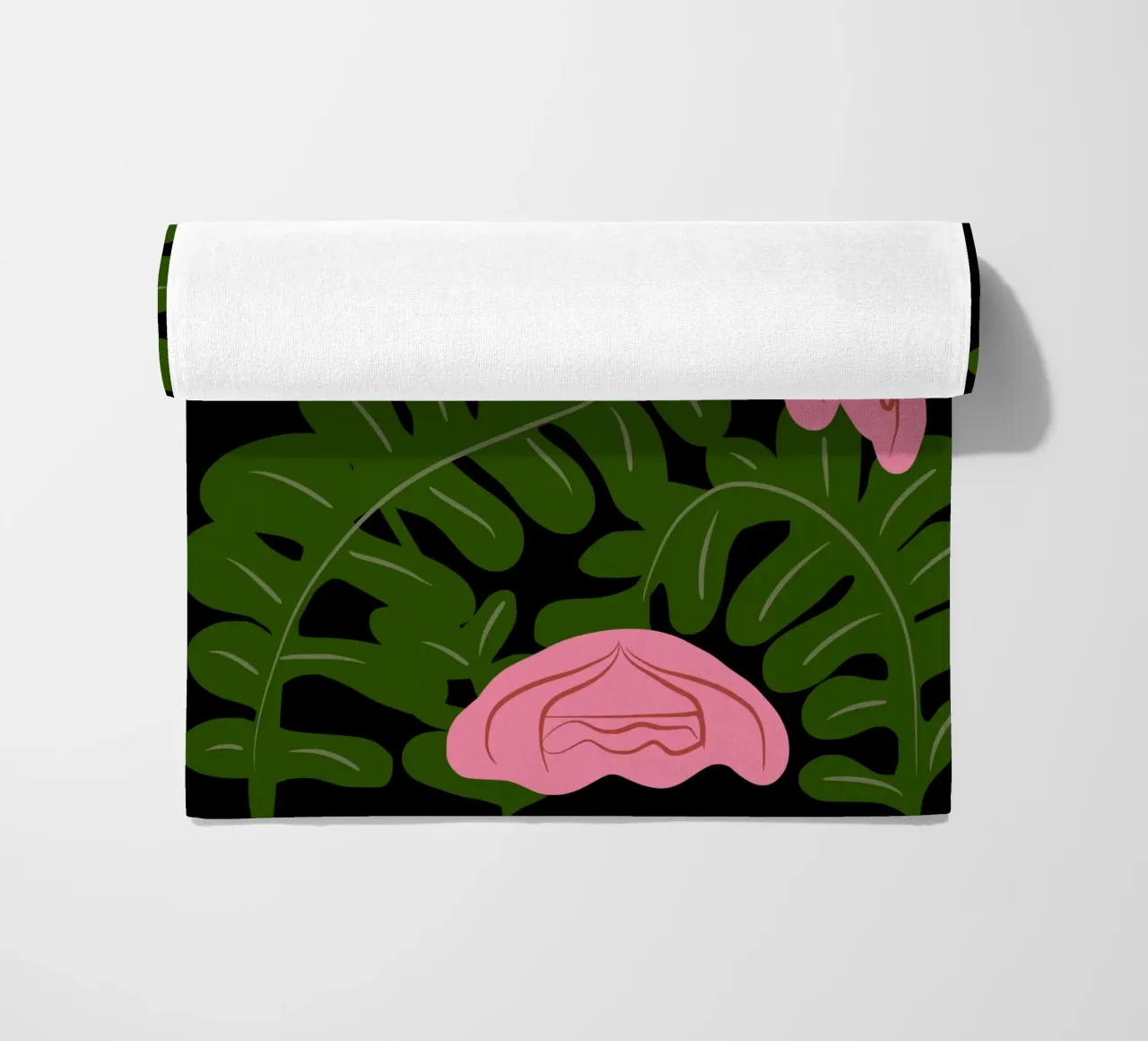 Letto a rose telo mare da Little Dean