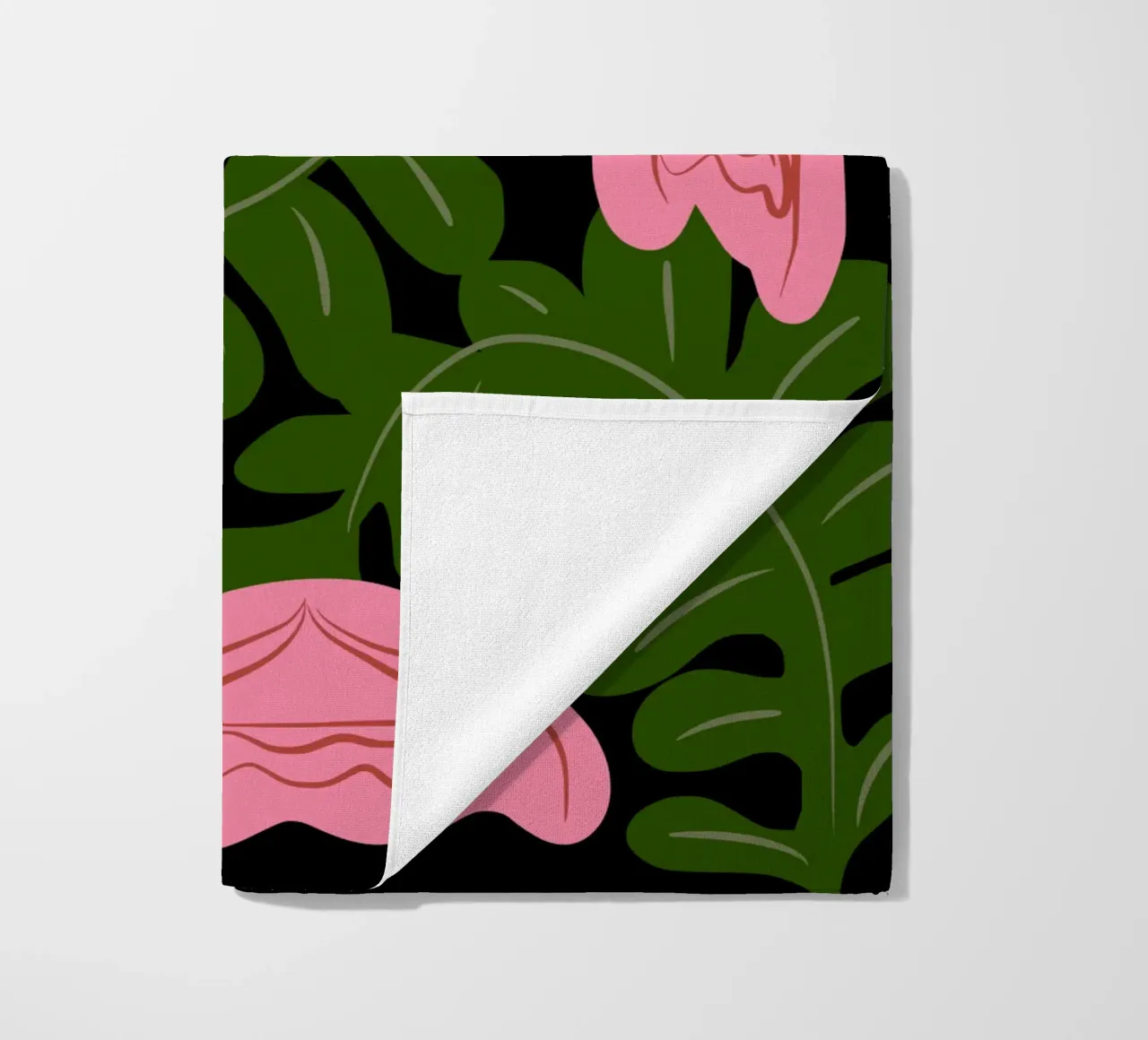 Letto a rose telo mare da Little Dean