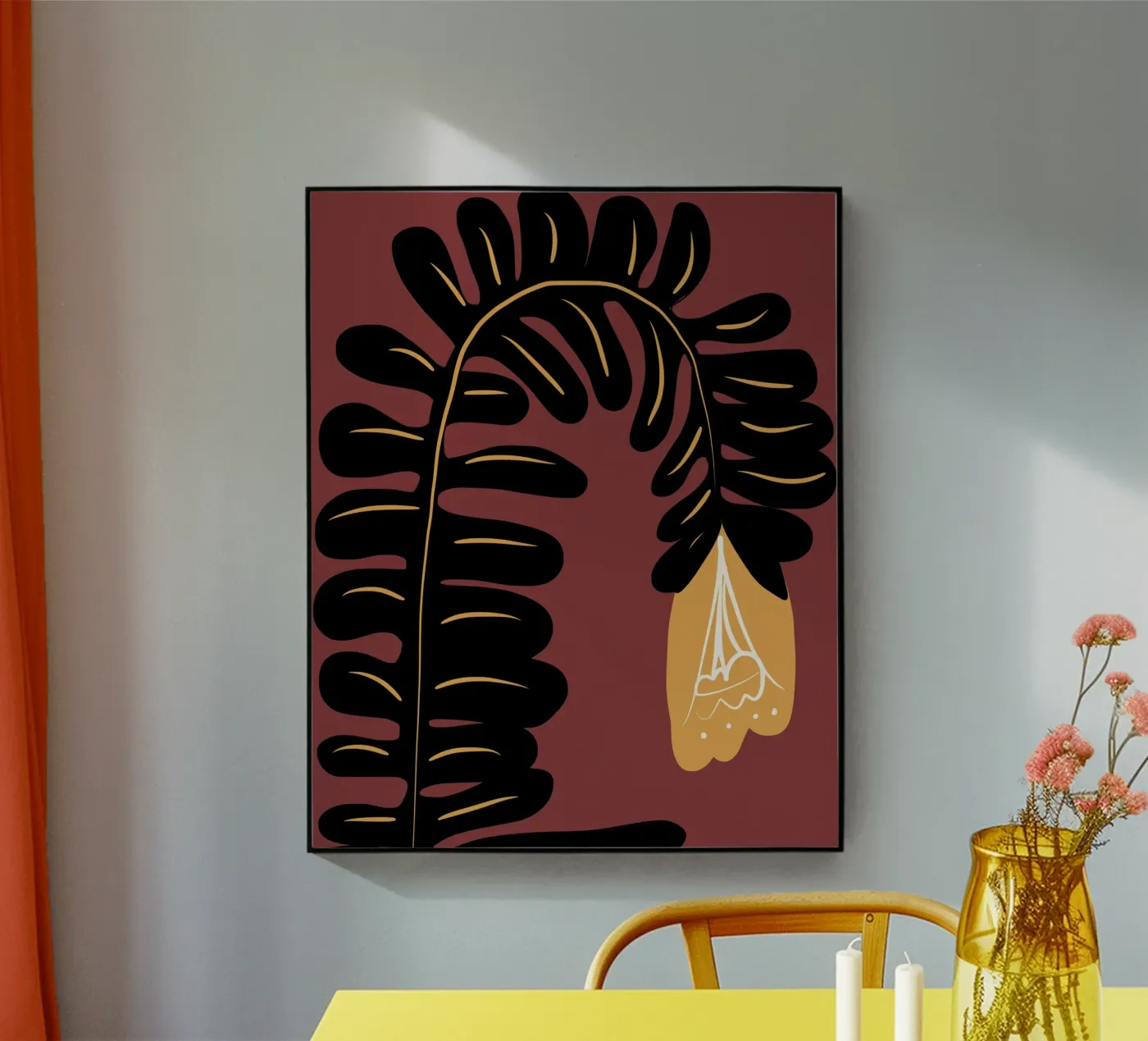 Oro cadente plexiglass da Little Dean