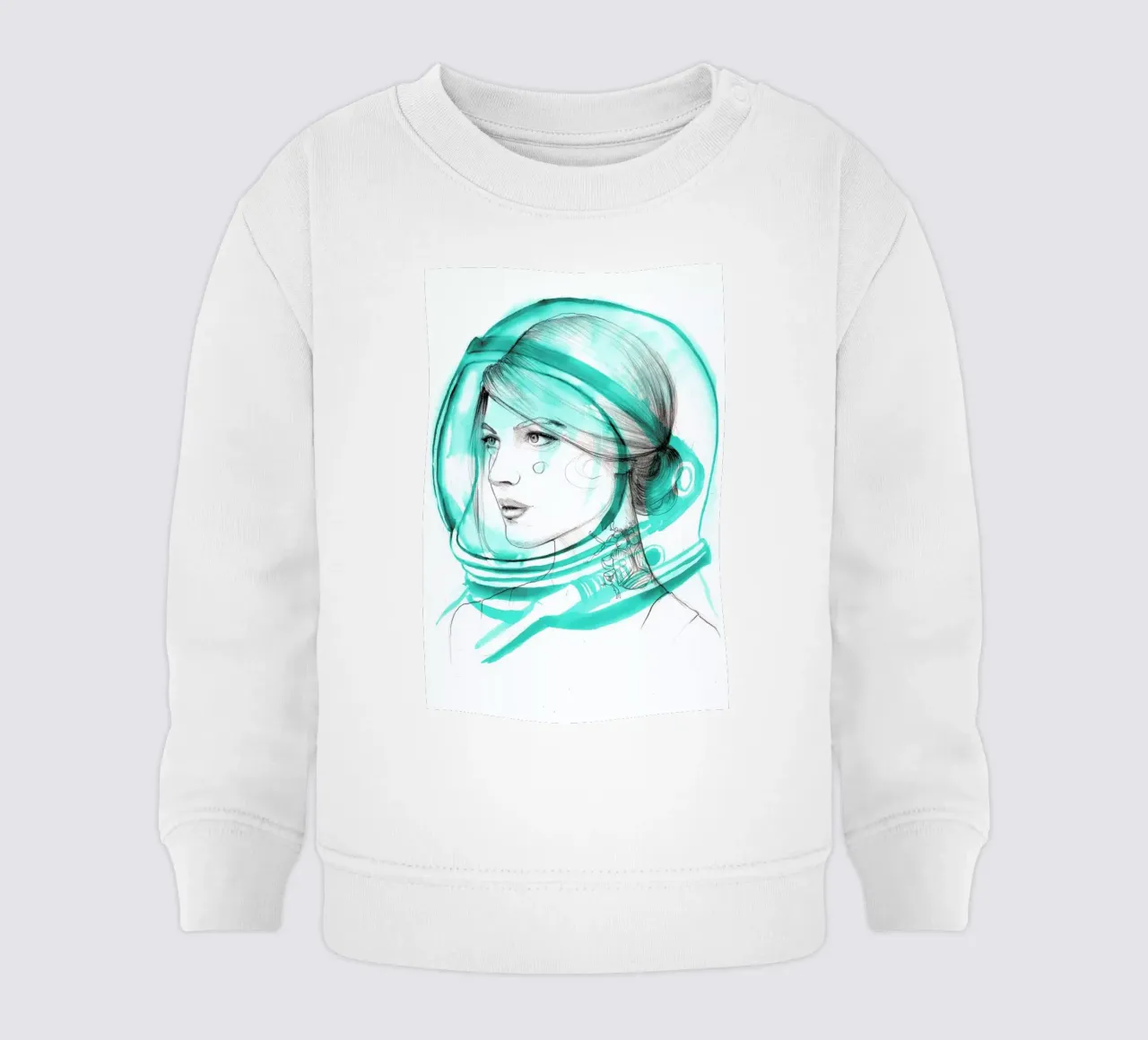 Astronaut felpa neonato da Ina Stanimirova