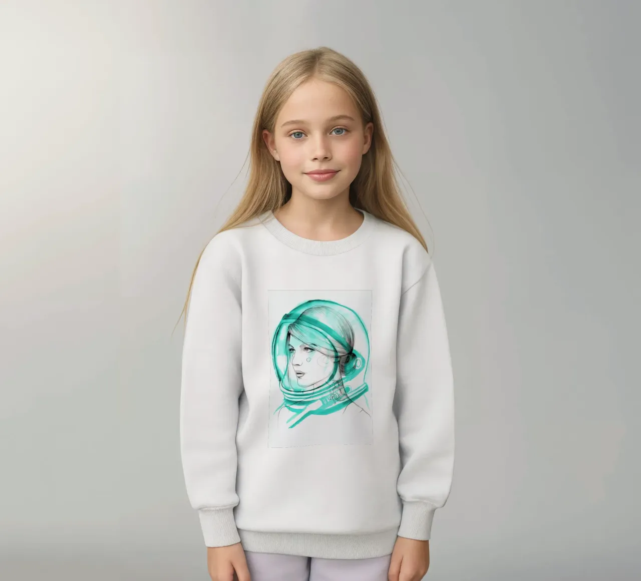 Astronaut felpa bambino da Ina Stanimirova