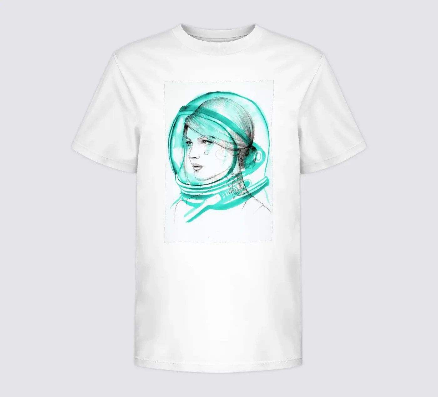 Astronaut t-shirt bambini da Ina Stanimirova