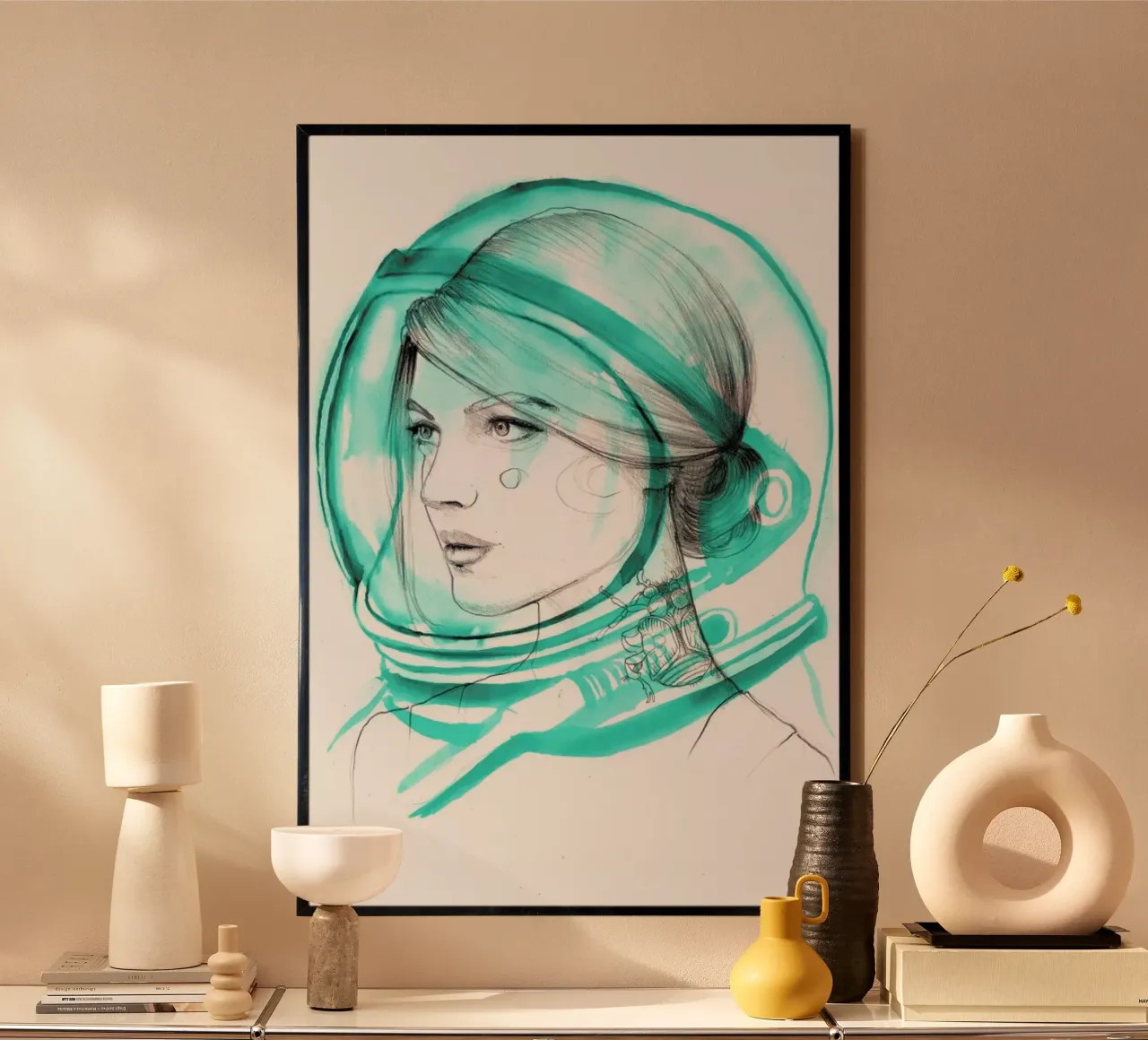 Astronaut poster da Ina Stanimirova
